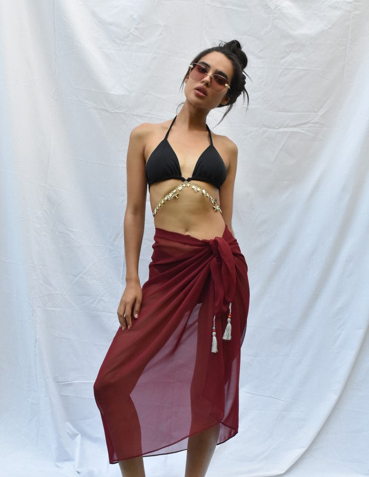 Chiffon cover up