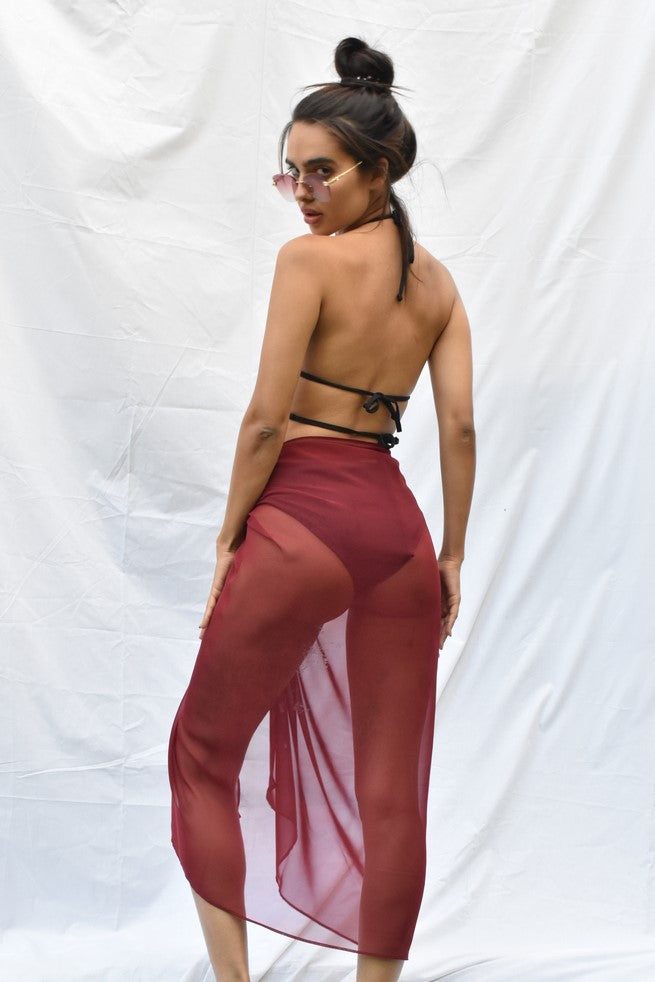 Chiffon cover up
