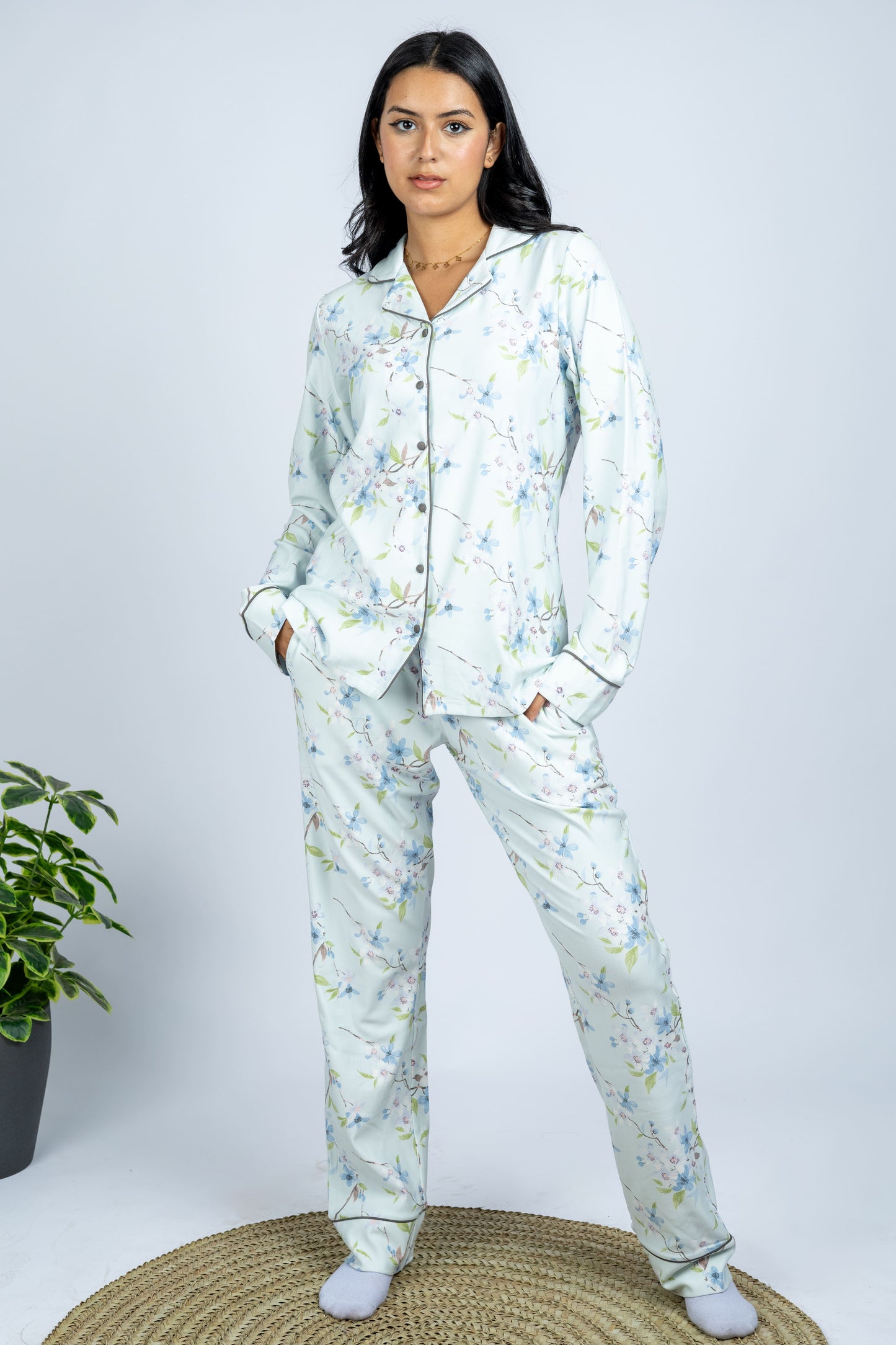 Floral Classic Pajama Set