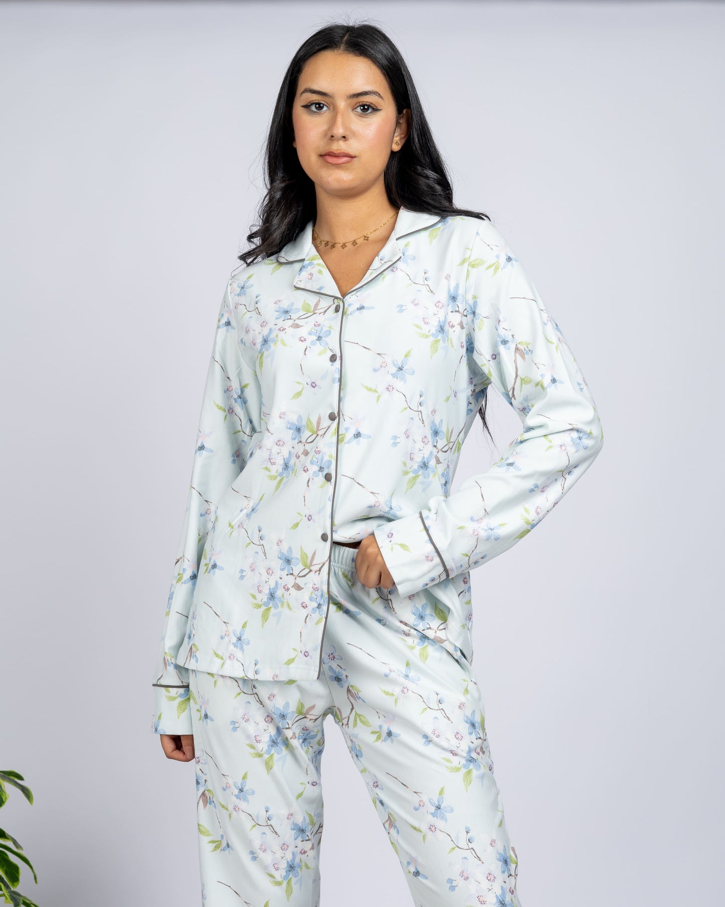 Floral Classic Pajama Set