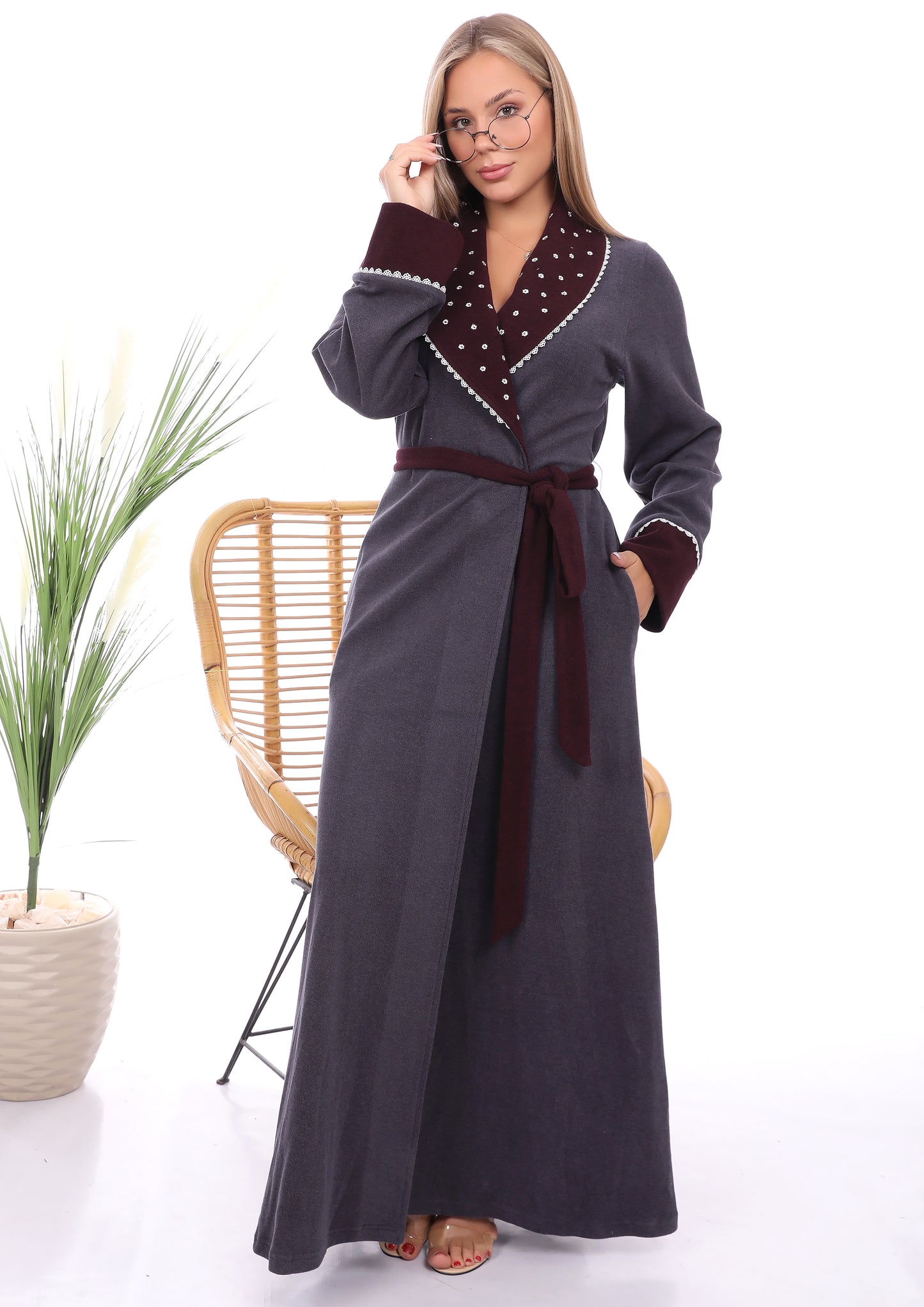 Cashmere Luxurious Robe