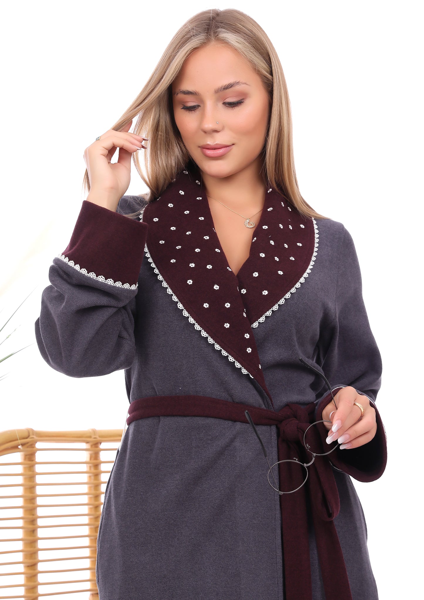 Cashmere Luxurious Robe