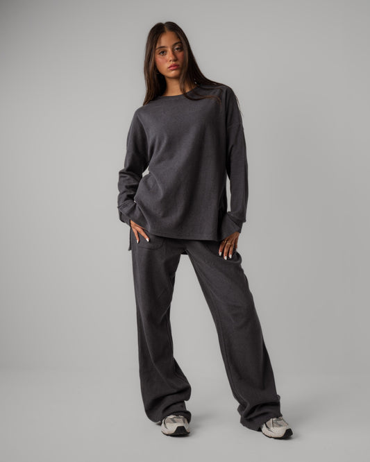 Oversized Cotton Cashmere Pajama Set