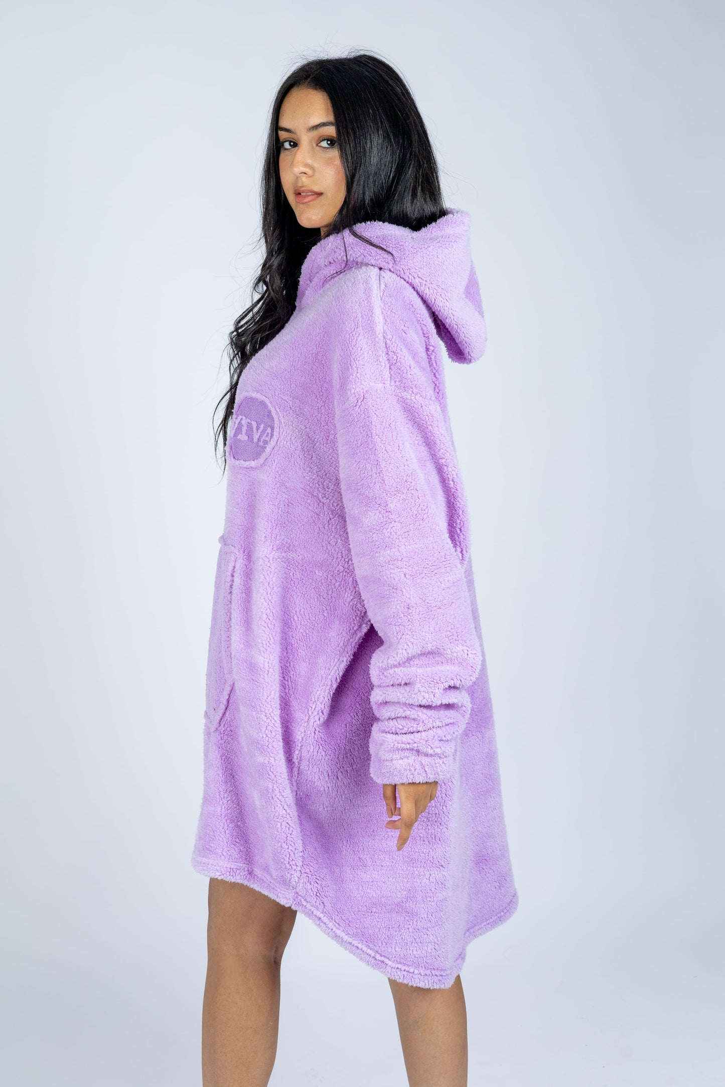 Soft Oversized Fleece Blanket Hoodie For Women